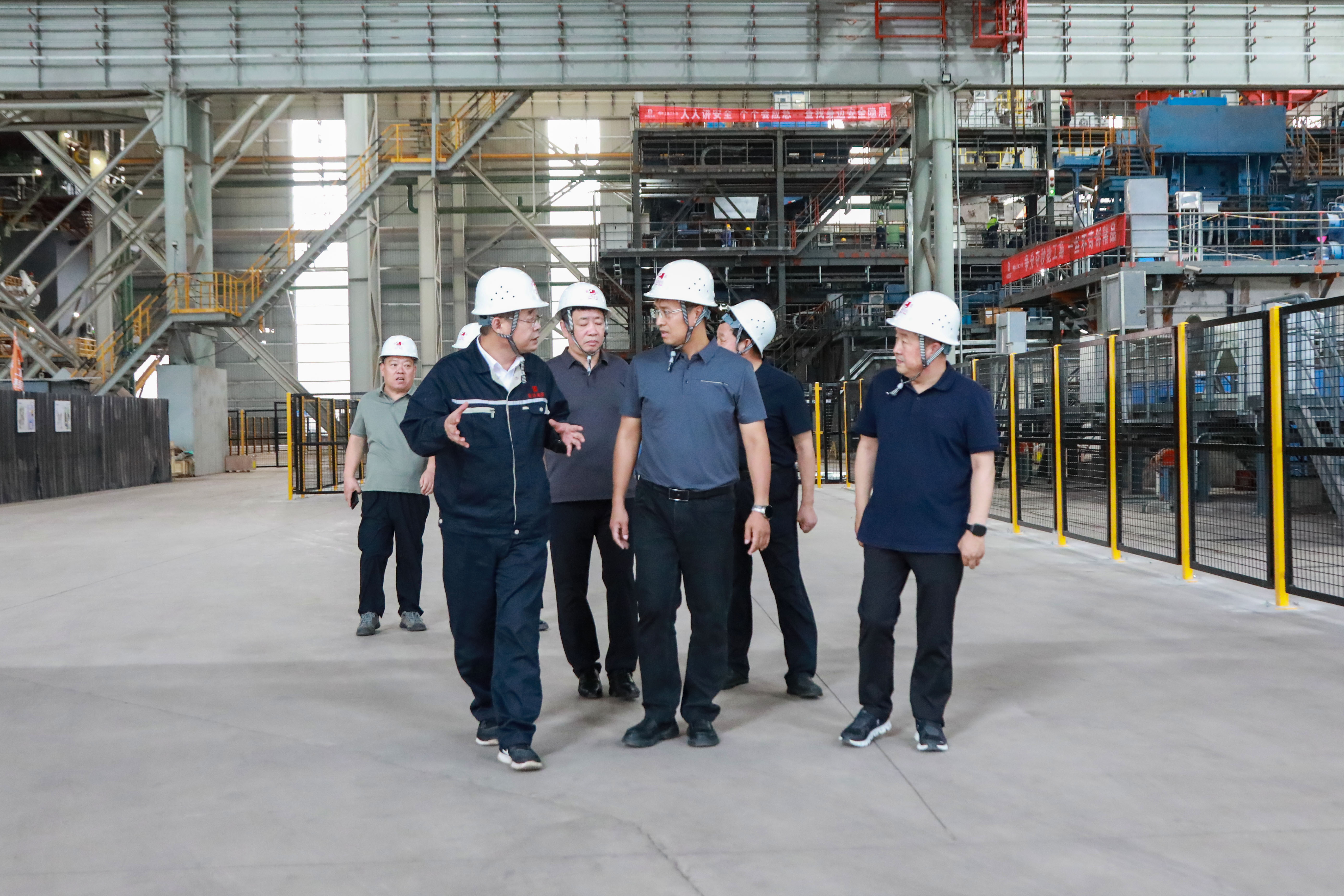 运城市科技局来宏达集团调研科技创新工作